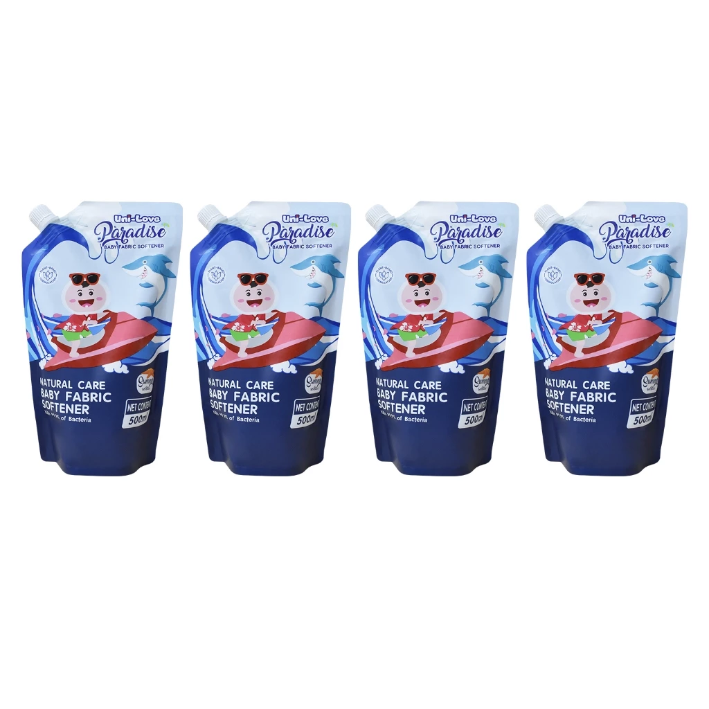35% OFF UniLove Paradise Baby Fabric Softener (Summer Solstice) 500ml Pack of 4