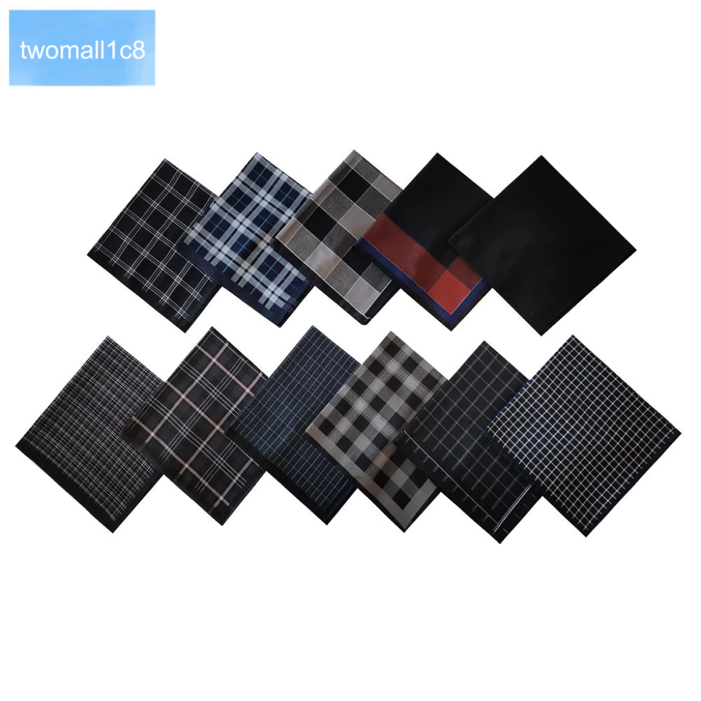 76% OFF 6Pcs Or 12Pcs Cotton Handkerchief For Men Women/Panyo
