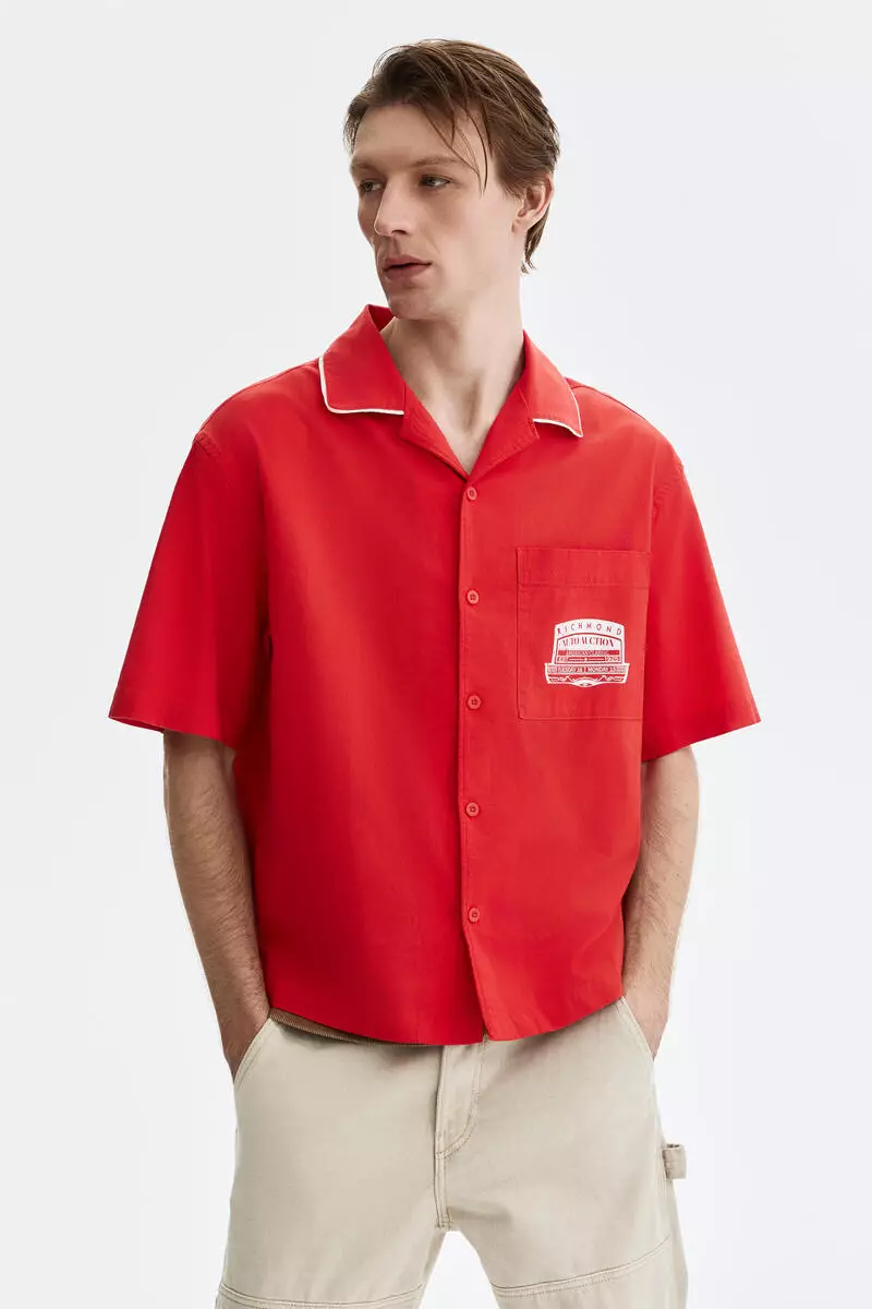50% OFF H&M Relaxed Fit Printed shirt