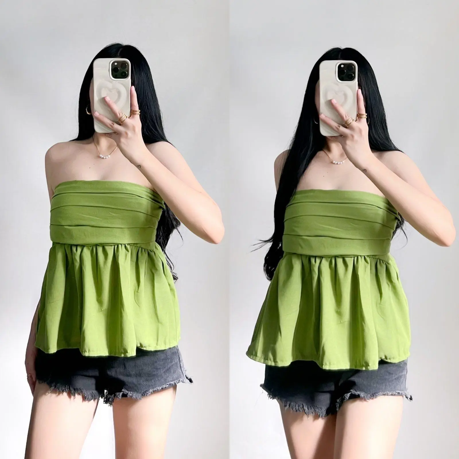 70% OFF Bobby Island Dream Cotton Linen Tube Top Women's Casual Summer Basic Minimalist Lingerie Top