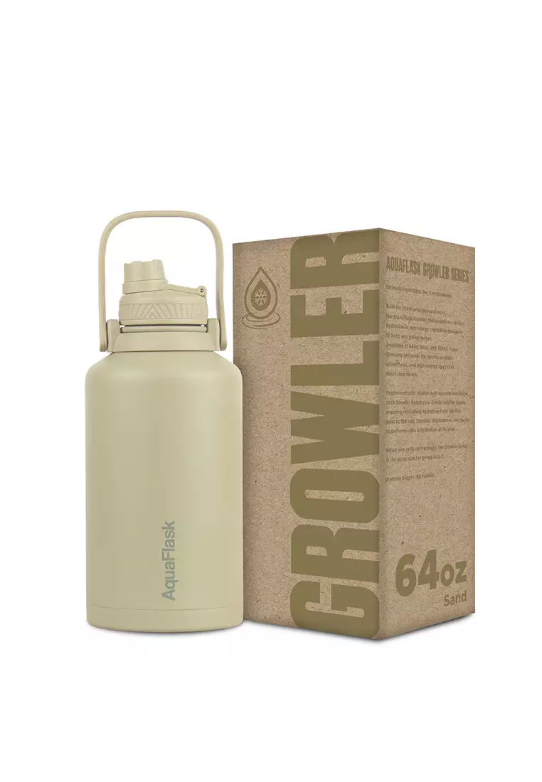 62% OFF 64oz Sand Wide Mouth Water Bottle
