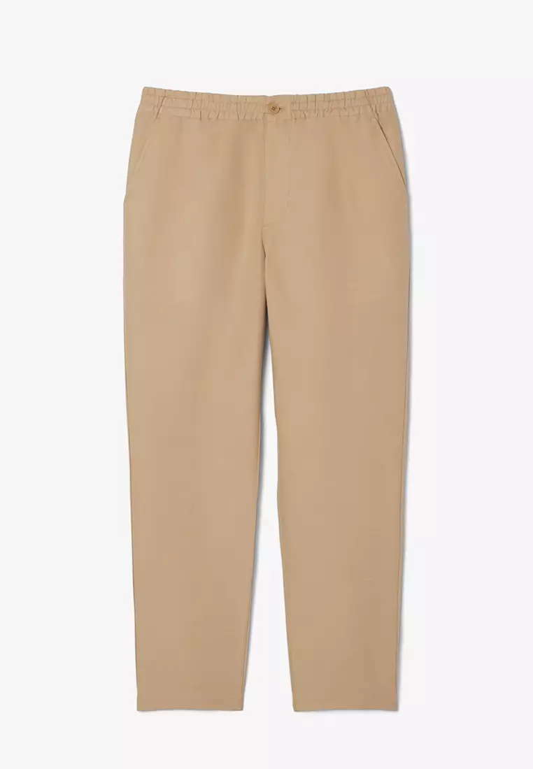 40% OFF Regular Fit Linen Twill Pants