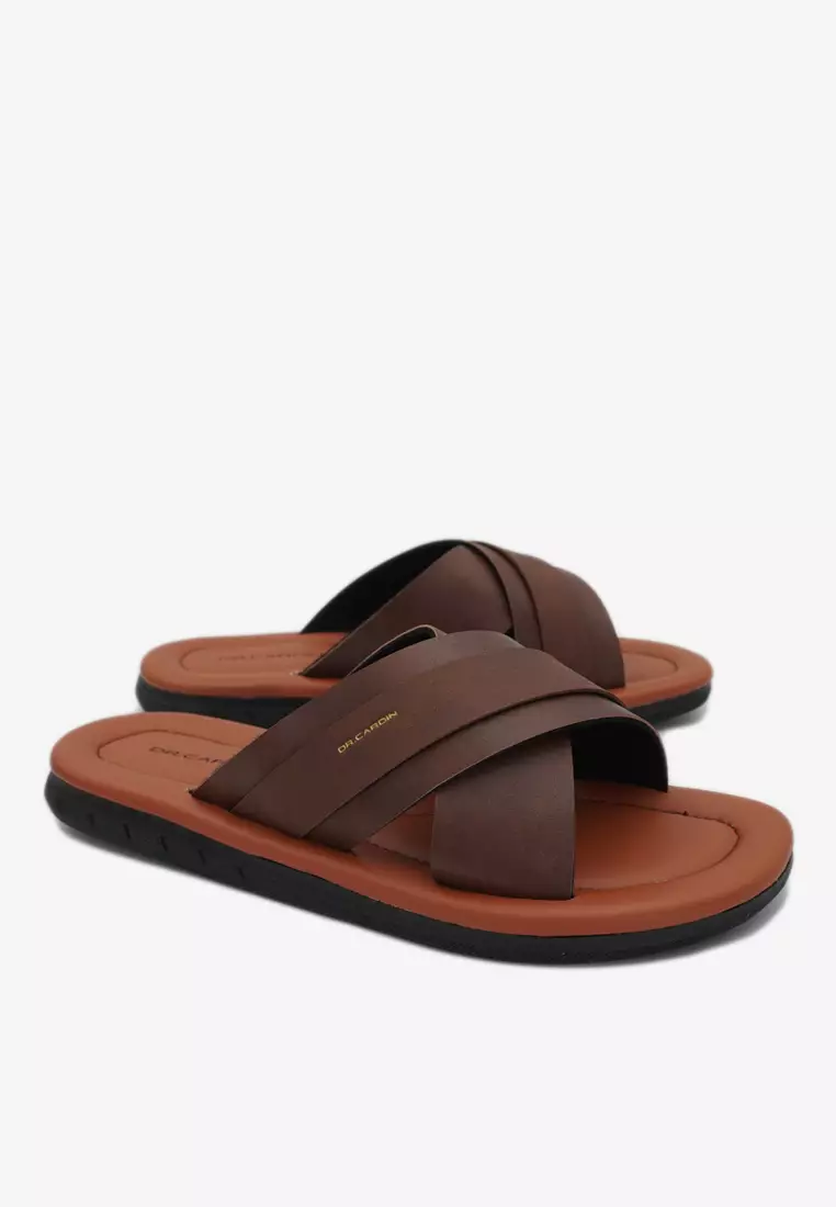 51% OFF Dr Cardin Men Casual Synthetic Leather Cushioned Men Sandals D-GP1-8251