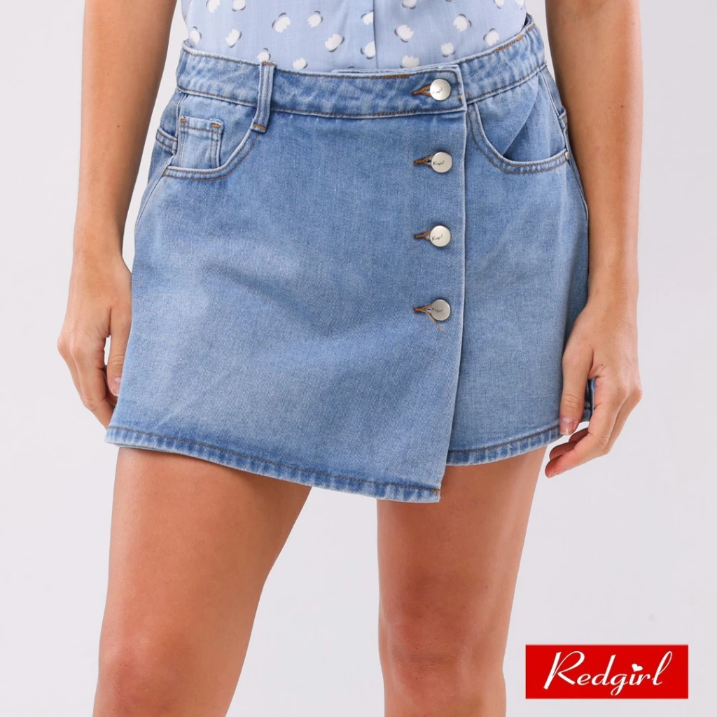 61% OFF Redgirl Denim Skort Ladies RSLB02-0013 [Skort for women]