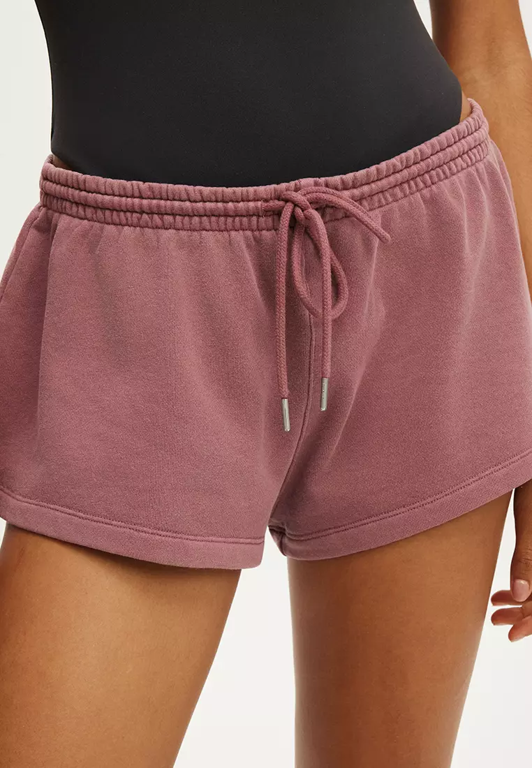 64% OFF Fleece Micro Shorts