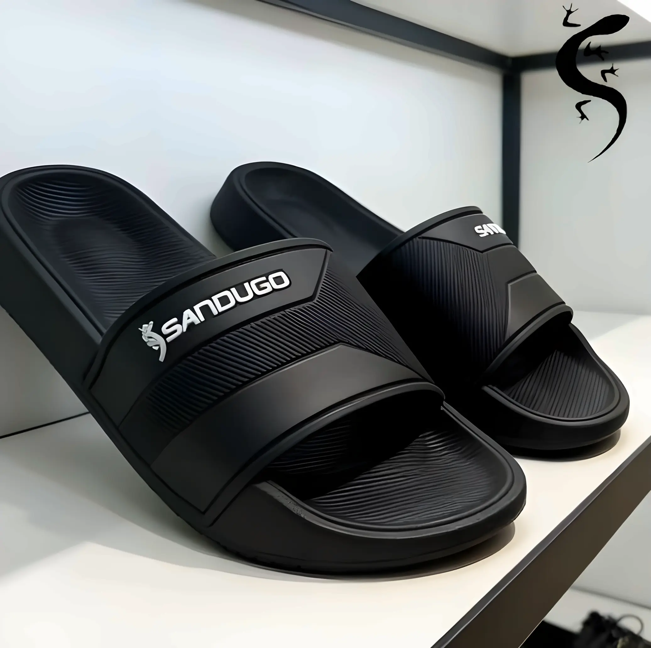 50% OFF SANDUGO 2026 Original High-quality and wear-resistant New Men’s And Women’s Couple Slippers One Piece Molding Design Waterproof Durable Foldable Easy To Recover Comfortable Shoes outdoor shoes sandals indoor slippers Platform bestseller Soft thick