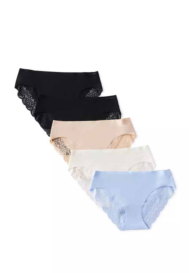 15% OFF Cotton On Body Party Pants Seamless Bikini Briefs 5 Pack