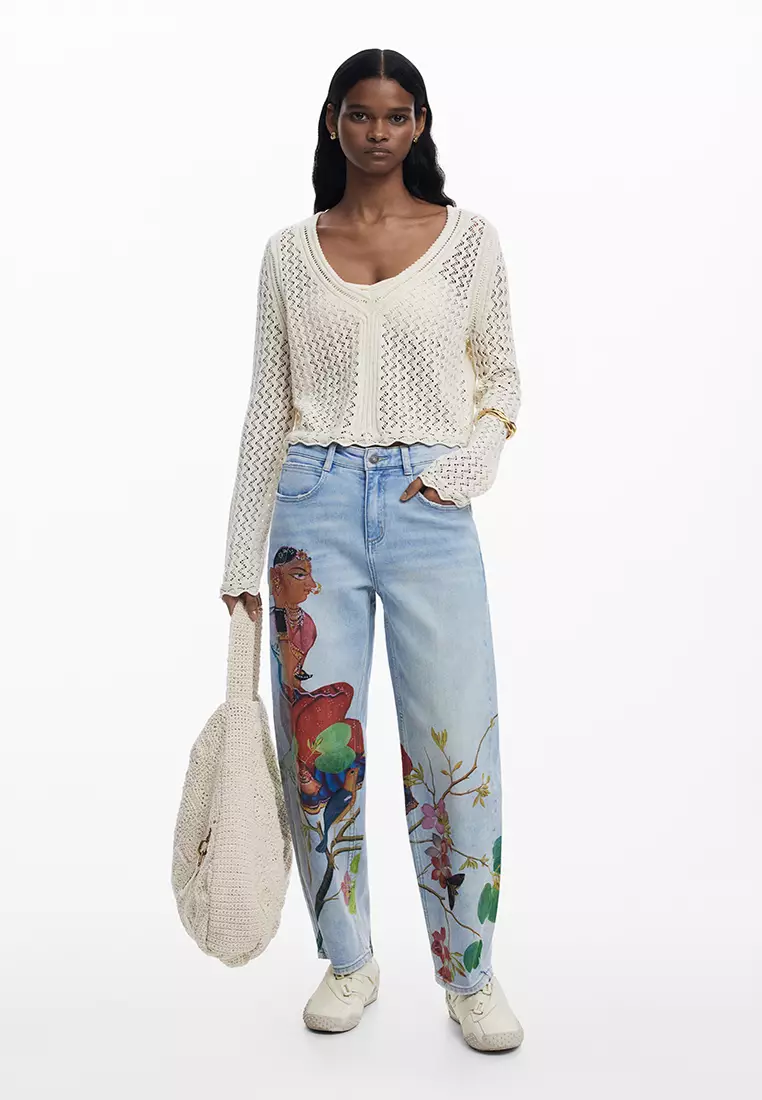50% OFF Desiguals Boyfriend Jeans