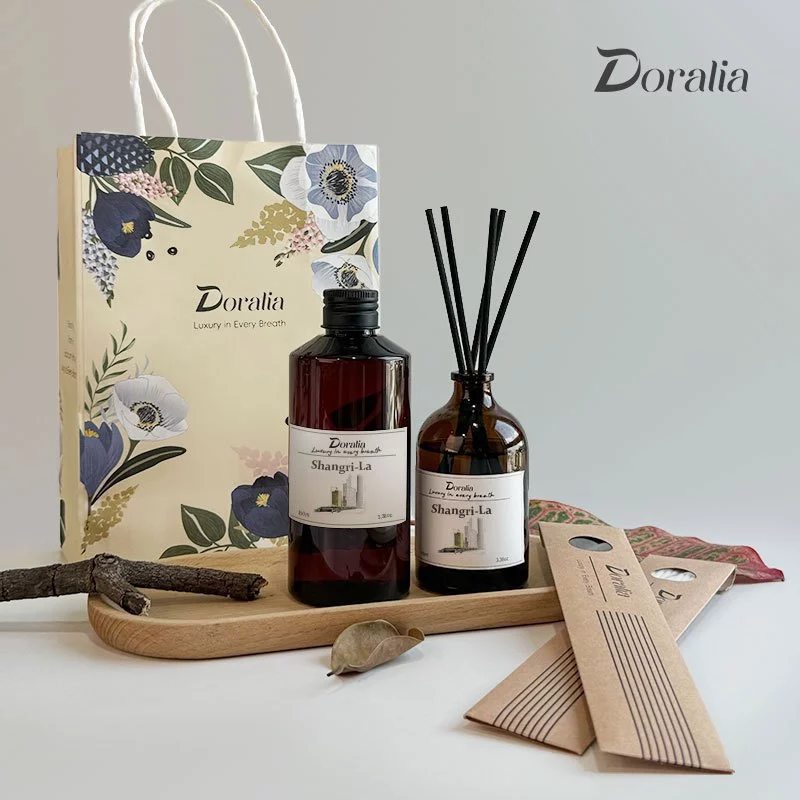 48% OFF Doralia Reed Diffuser 300ML Big Capacity Long-lasting Gift Set Original Home Fragrance Hotel Scent