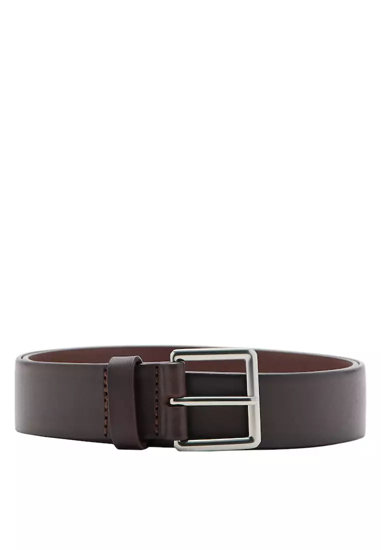 60% OFF Buckle Leather Belt