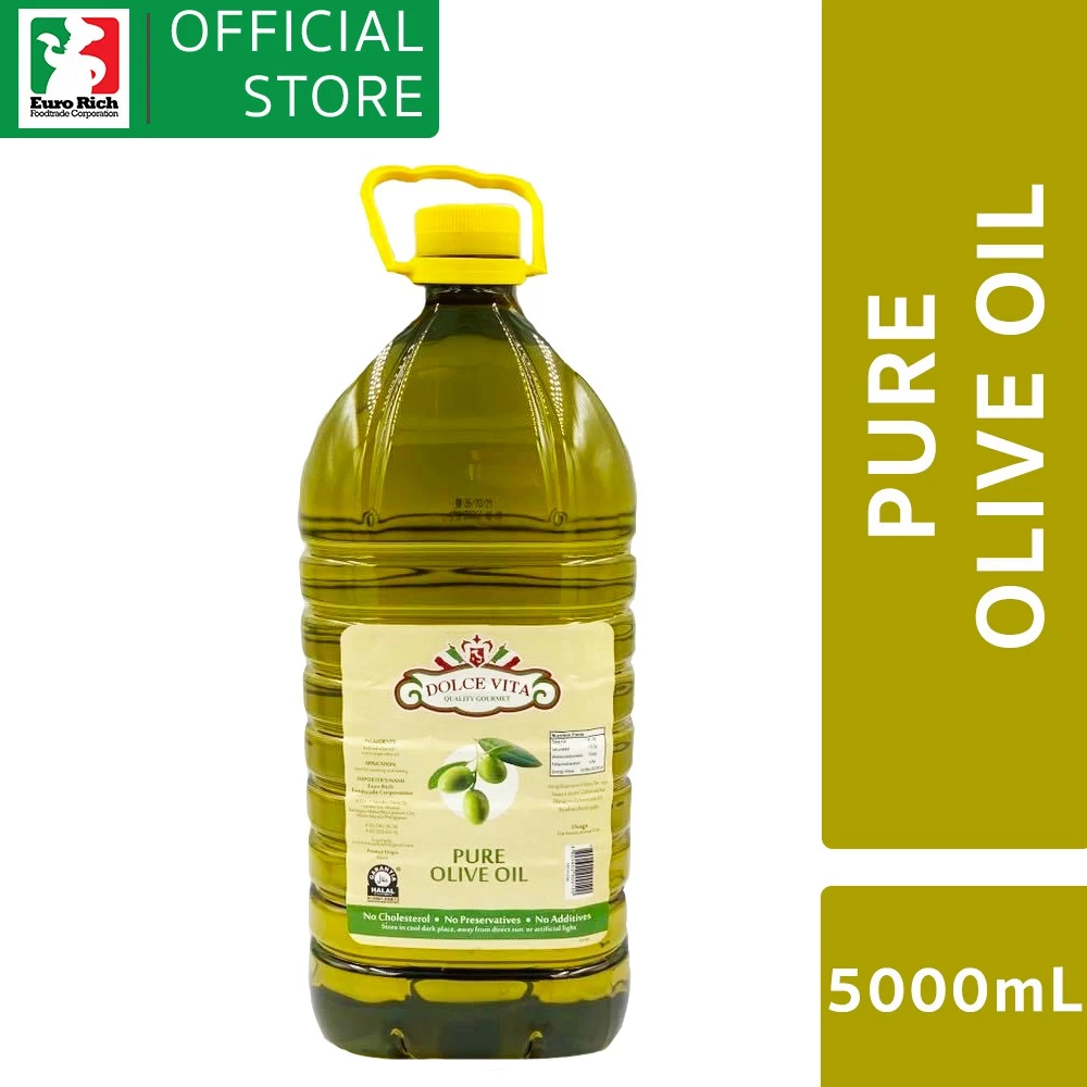 56% OFF Dolce Vita 100% Pure Olive Oil 5L (BEST BEFORE: FEBRUARY 2027)