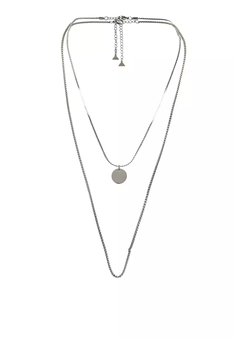 66% OFF Duolink Stainless Steel Necklace Set
