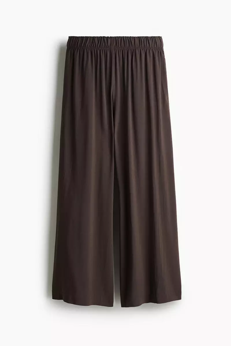 61% OFF Cropped pull-on trousers