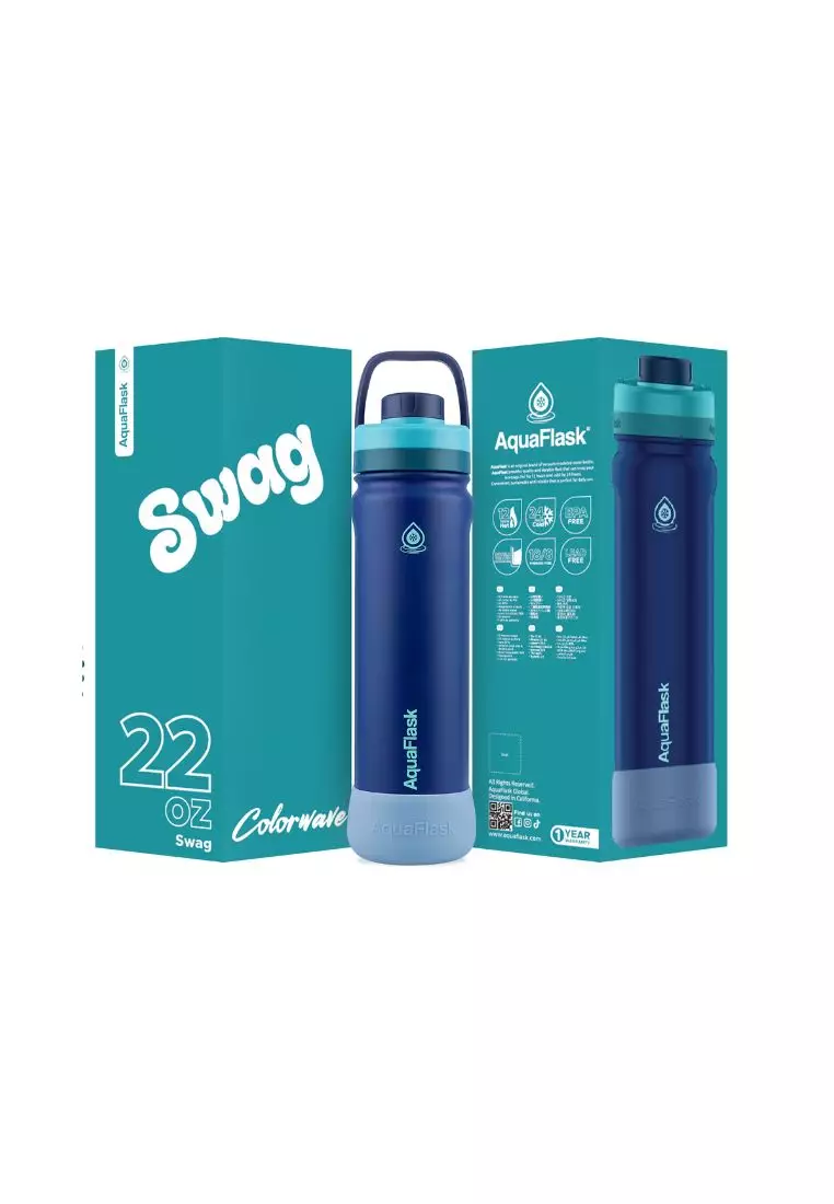 63% OFF 22oz Swag Colorwave Sports Lid Collection Stainless Steel Water Bottle