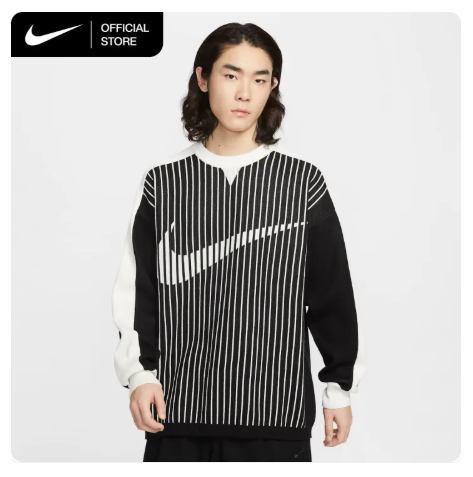 25% OFF Nike Men's Sportswear Club Jersey Sweater - Black [II1197-010]