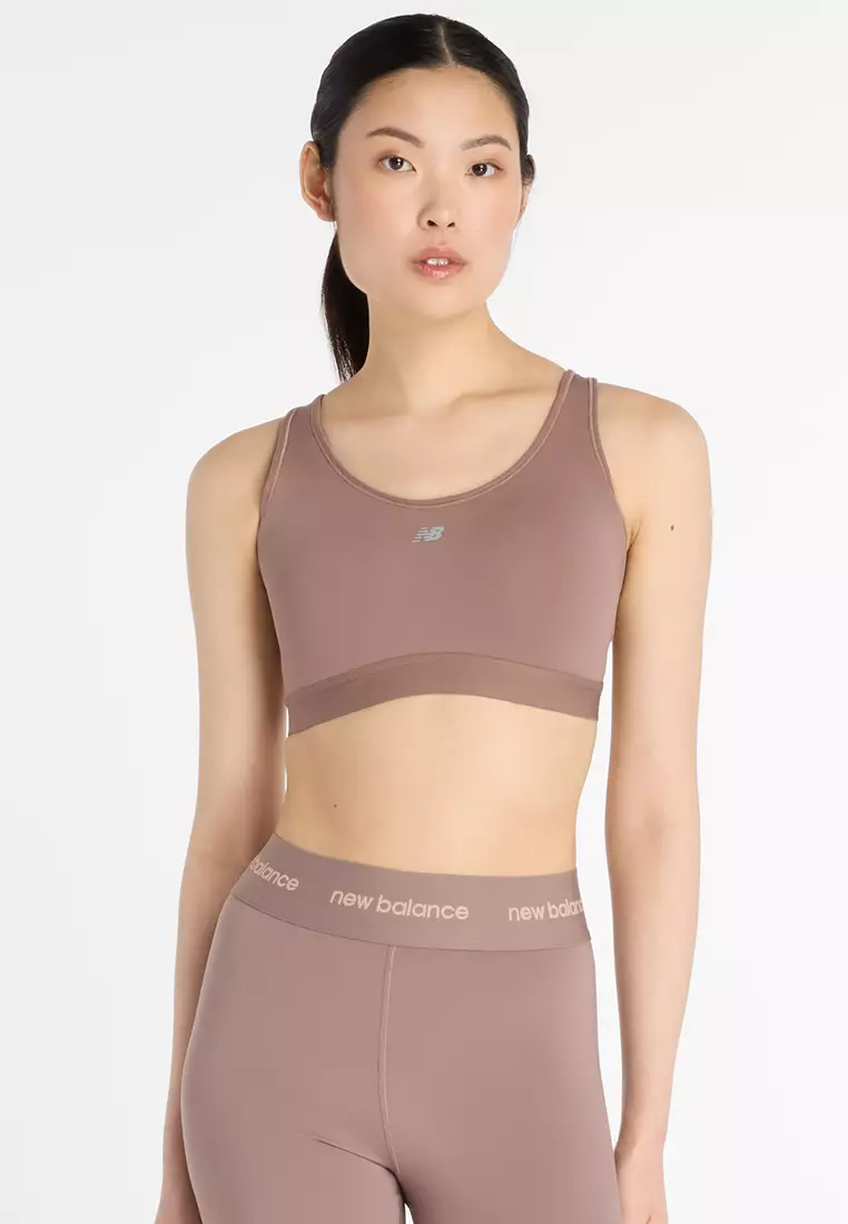 57% OFF New Balance Essential Run Bra