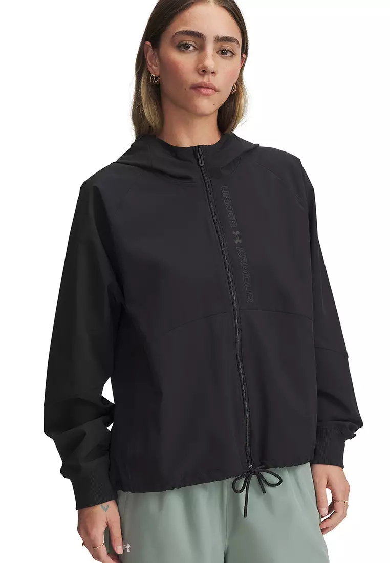 4% OFF Under Armour Woven Full-Zip Jacket