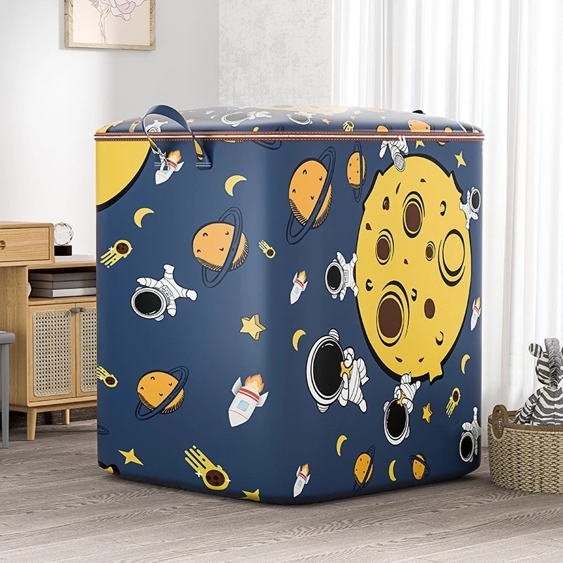 55% OFF 220L Drawer Foldable Storage Clothes Organizer Bag lalagyan ng damit Laundry Basket With Cover