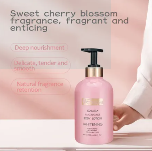 74% OFF Shawill Body Lotion Sakura Niacinamide Moisturizing Whitening Brighten Skin With Care Whitens Moisturize 500ml