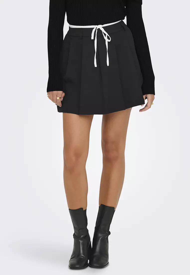 82% OFF JACQUELINE DE YONG Eden Waistband Skirt