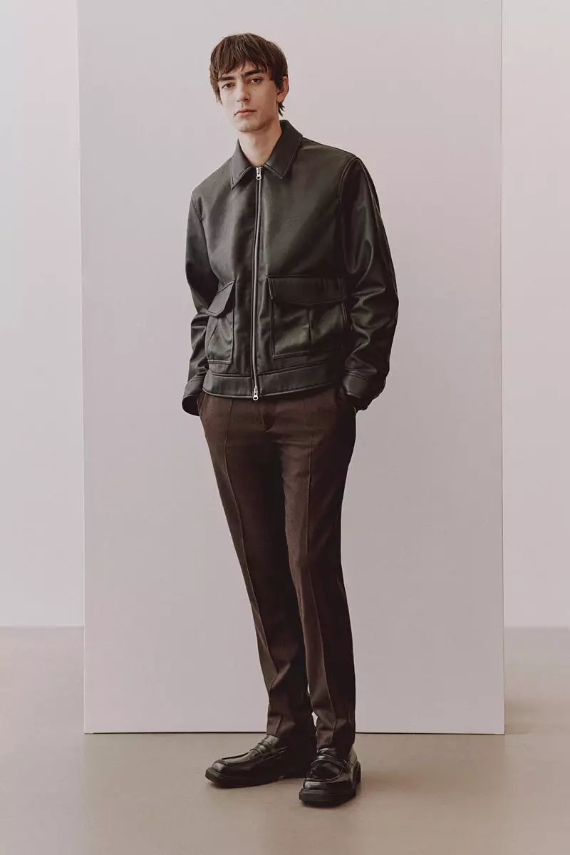 58% OFF Slim Fit Wool-blend trousers