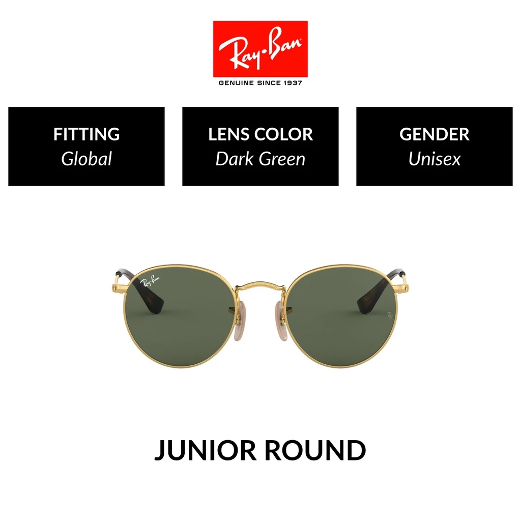 23% OFF Ray-Ban Junior Justin Round Sole - RJ9547S 223 71 -Sunglasses