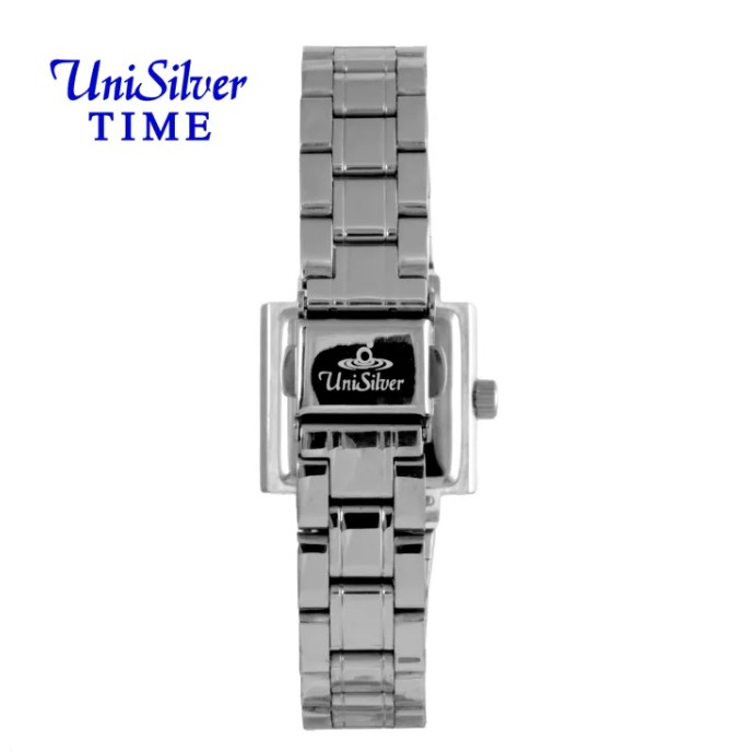 10%OFF UniSilver TIME WOMEN'S Small DELAINE Ezia Analog Silver-White Silver Stainless KW5040-1101 Watch