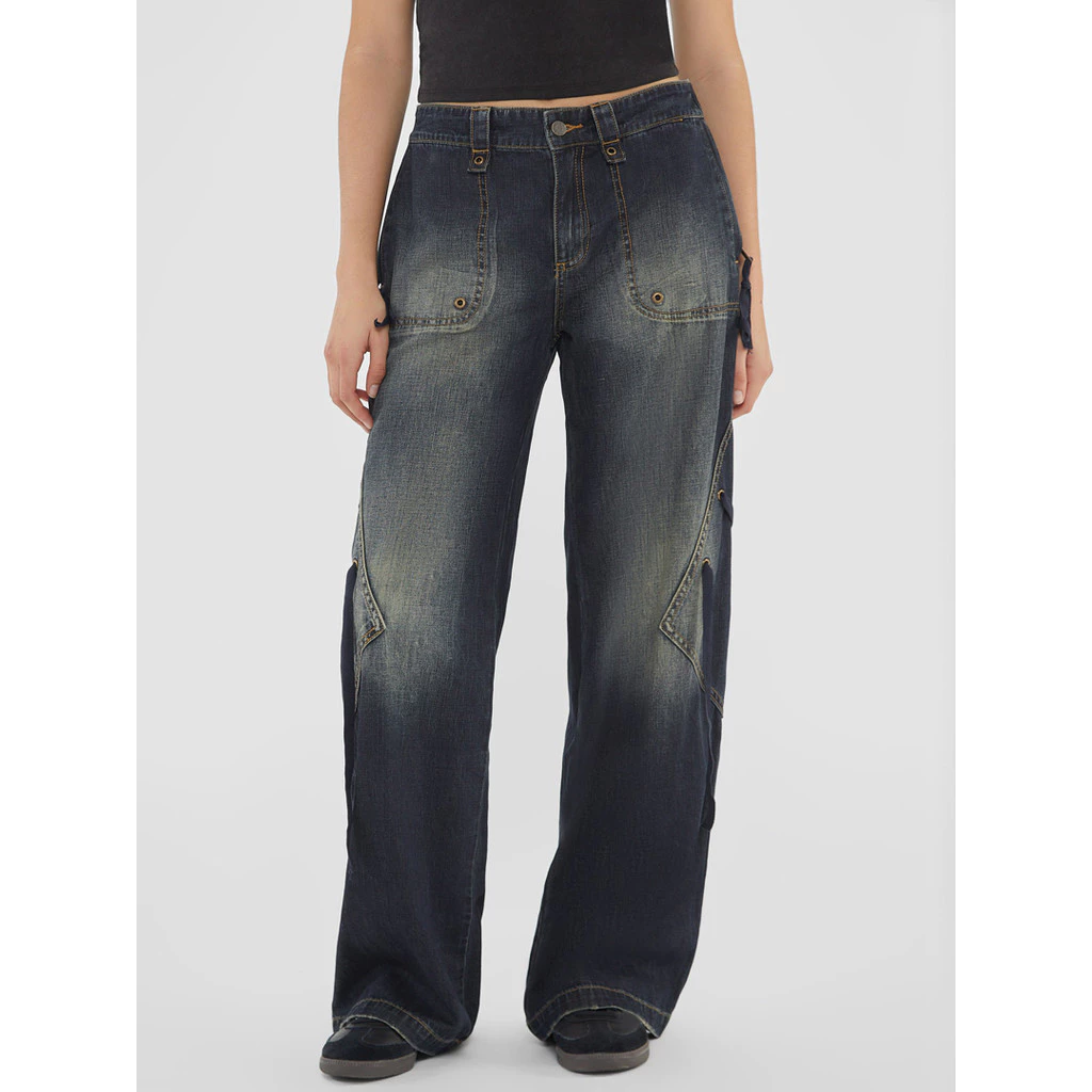 70% OFF Guess Originals Cargo Denim Lace