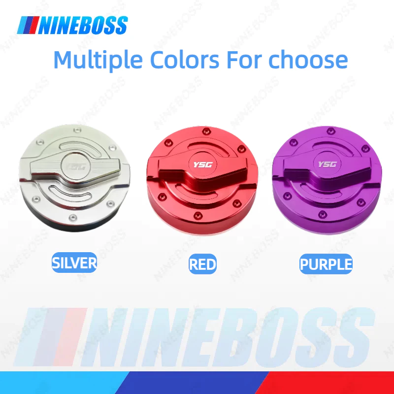 64% OFF 1PCS Universal CNC Aluminum Alloy Fuel Tank Cap For Motorcycle