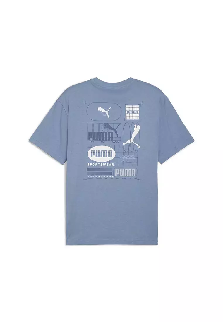 49% OFF Graphic Grid Tee Men