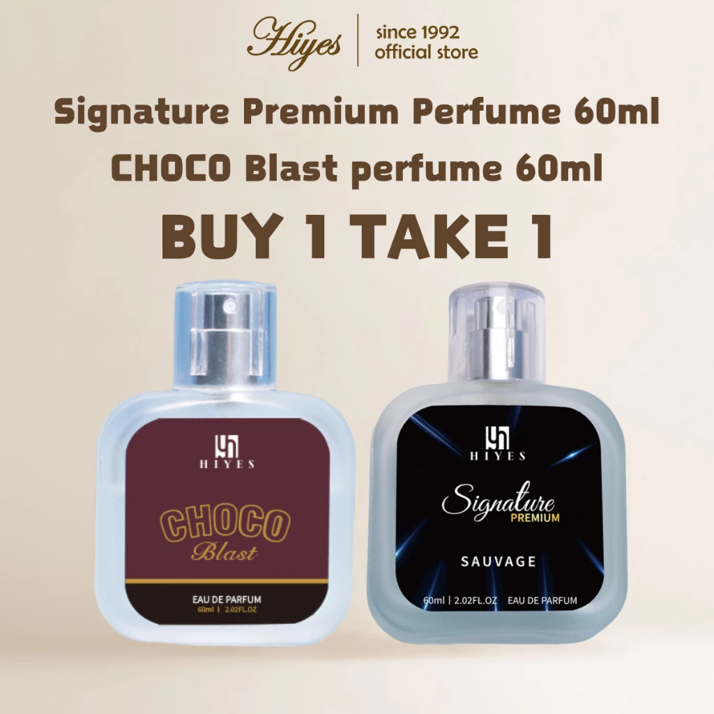 53% OFF HIYES【Buy 1 Take 1】Unisex Choco Blast Perfume hiyes Premium Edition By HSI Scents Collection 60ML