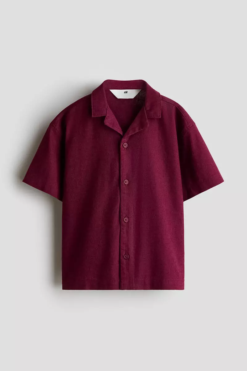 20% OFF H&M Linen-blend resort shirt