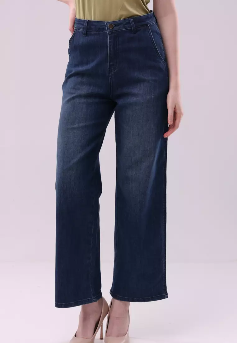 35% OFF Crissa Wide Leg Jeans