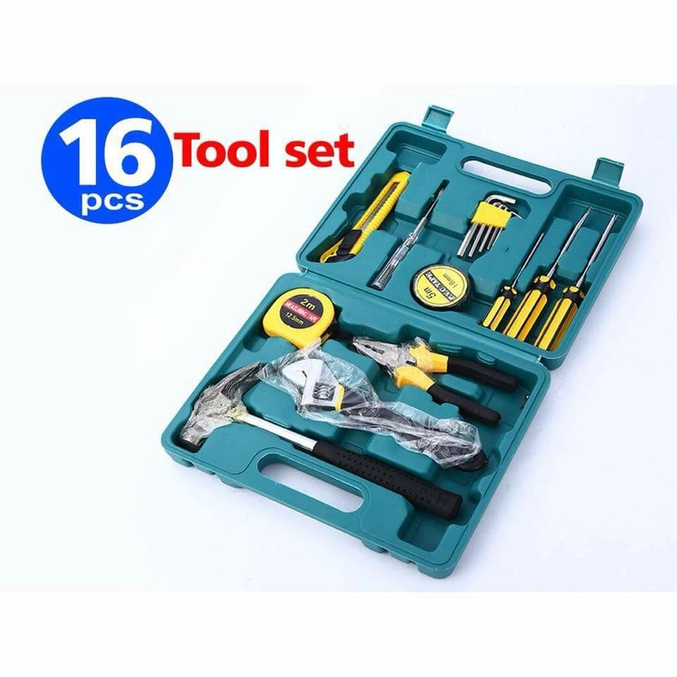 34% OFF Js 16 Pcs Tools Set Hardware Home Repair Set