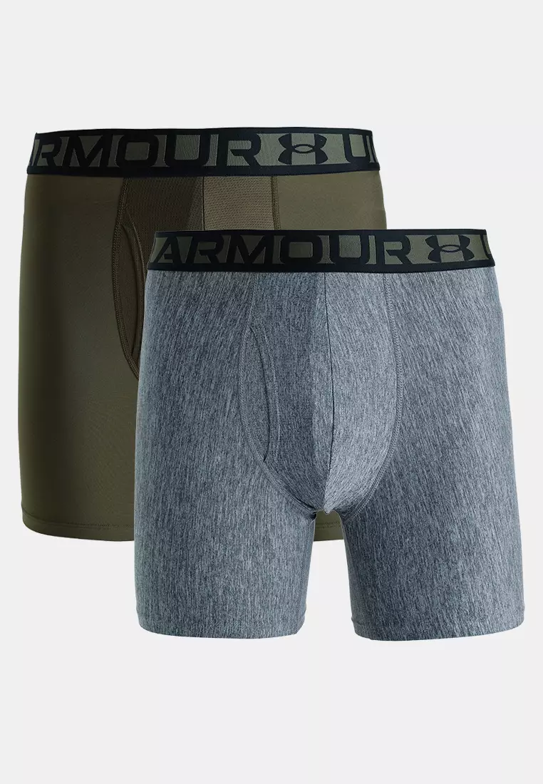 18% OFF Men's Essential Tech 6" 2-Pack Boxer Briefs