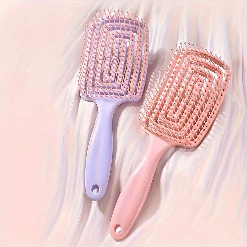 66%% OFF Fashion Big Curved Comb Curly Hair Fluffy Styling Comb Air Cushion Hair Comb high quality