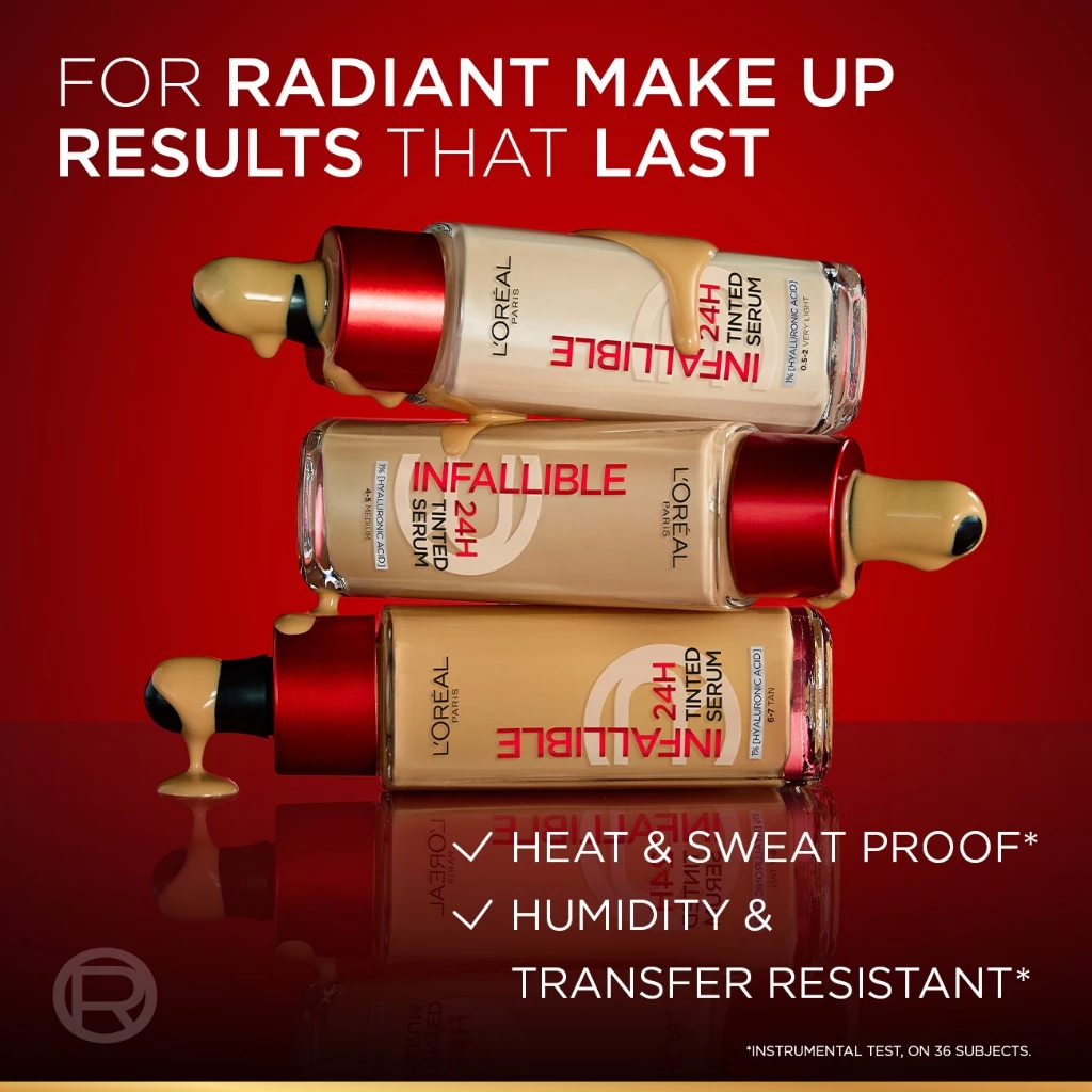 41%OFF 4.4 SALE ONLY L'Oréal Paris Infallible 24H Tinted Serum Foundation