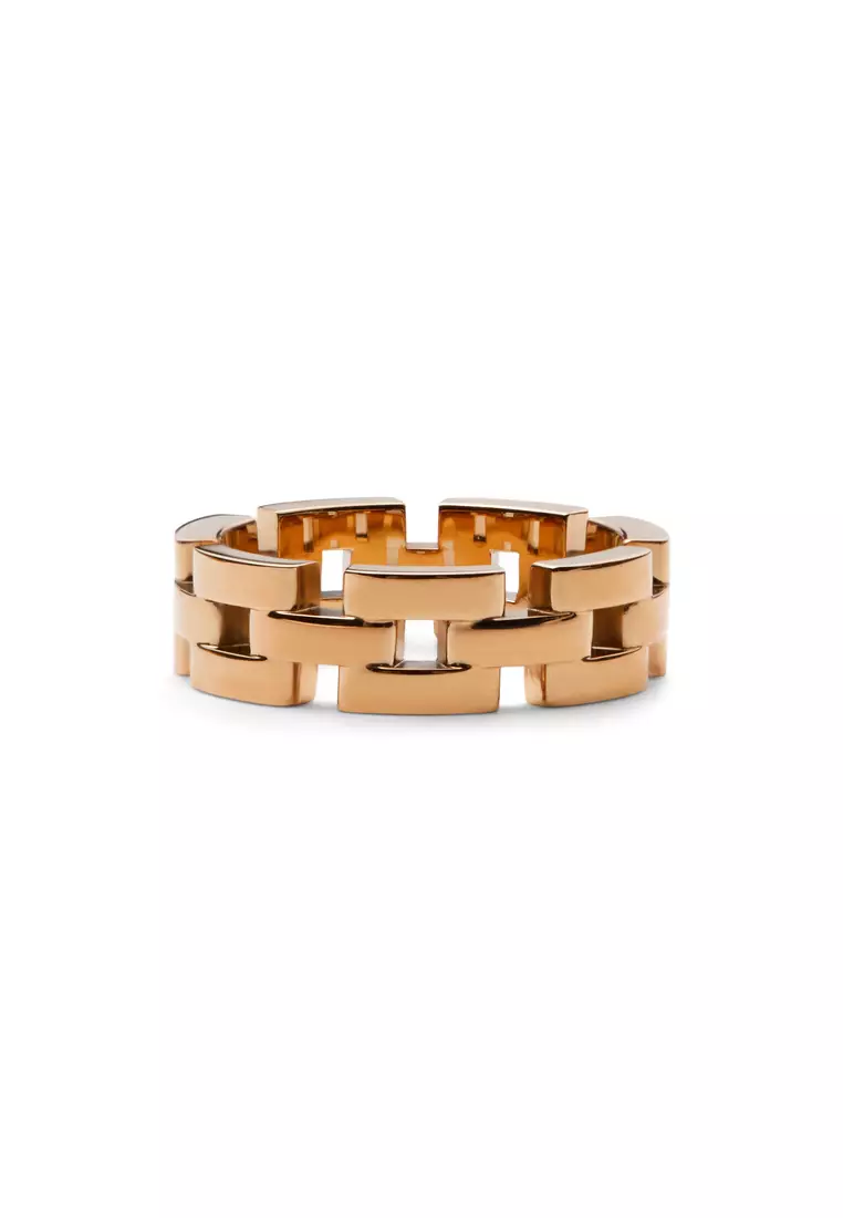 40% OFF 3-Link Ring Rose Gold - Unisex Ring for women and men stainless steel Ring DW Official Authentic Original