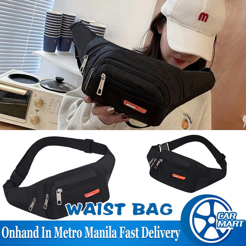 32% OFF Waist Bag Belt Bag Waterproof Outdoor Fashion Leisure Nylon Multi-Layer Sports Phone Waist Packs