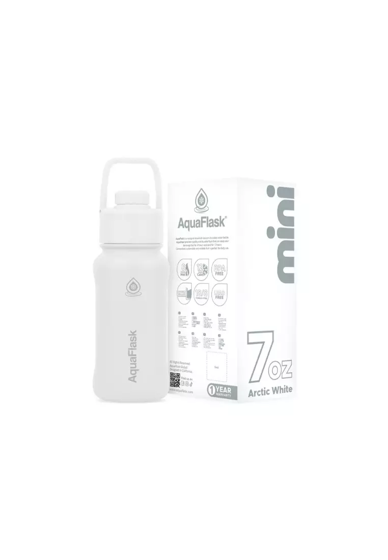 69% OFF Mini Collection 7oz Artic White Insulated Bottle