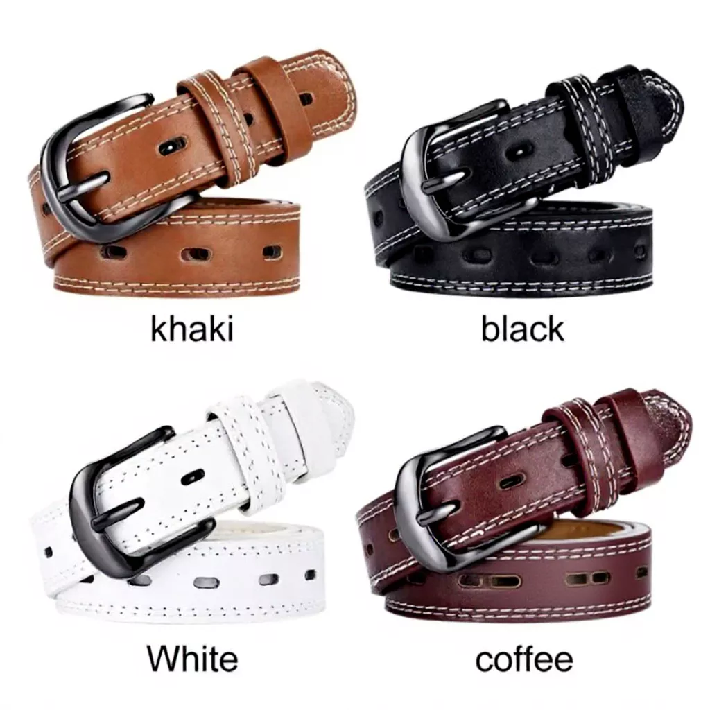 15% OFF Kids Leather Belt fit to Teenager and Petite Women