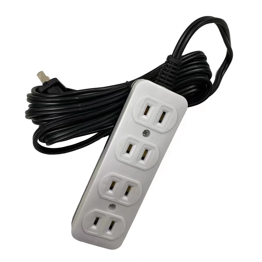 55% OFF Moveable Extension Multi-function Converter/Extension Black/White Wire 5 Meter