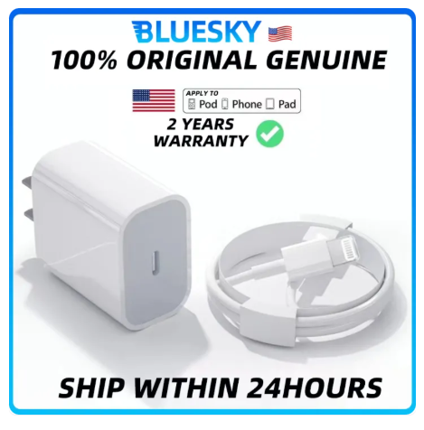 37% OFF BLUESKY Fast Charger Adapter+PD 20W Fast Charging Cable Support iPhone 14/14ProMax/14Pro/12/13/13 ProMax/11Pro/Xs/XR/Max/7/8/6/5 Cell Phone Charger Adapter for iPhone