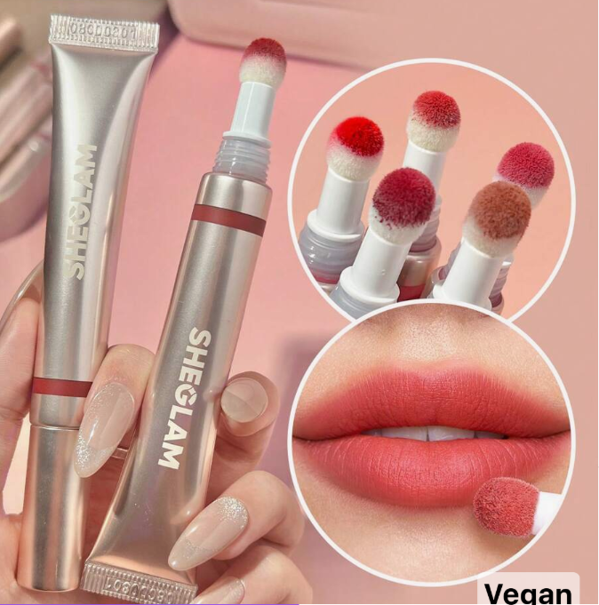 51% OFF SHEGLAM Pout Pillow Cushion Matte Liquid Lipstick-Catching Z'S Long Lasting Liquid Lipstick Matte Finish Sponge Tip Applicator Lip Gloss Moisturizing Non-Sticky Lip Gloss Lip Combo Brand Beauty Makeup Face Paint Cosmetic