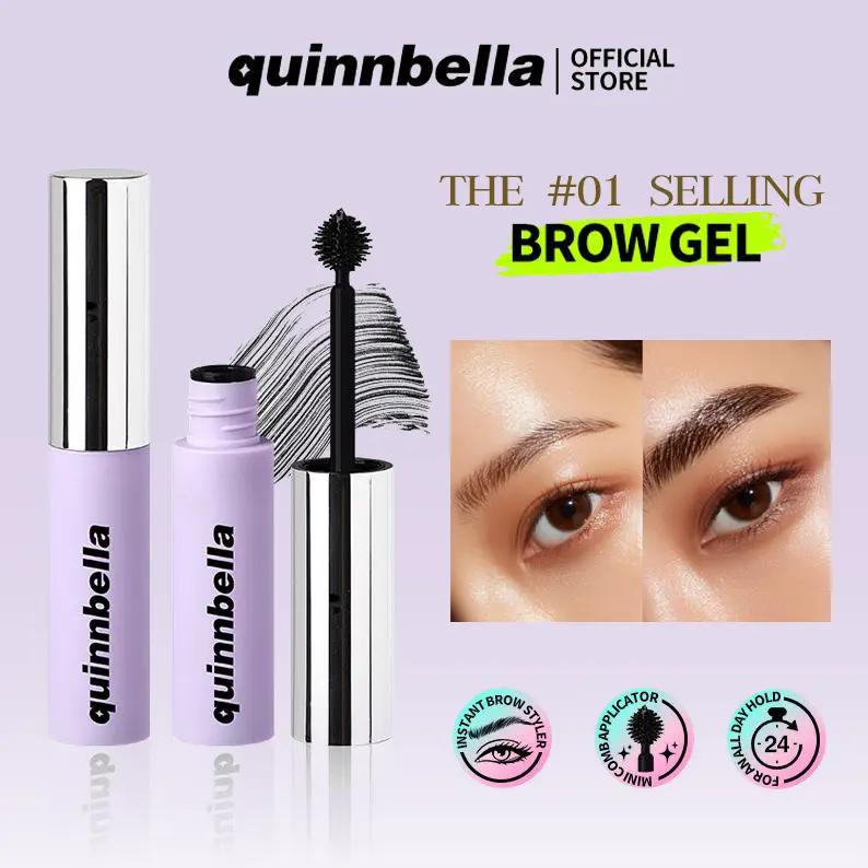 56% OFF Quinnbella Brow Gel – Natural Brow Tint, Sculpt & Lift for Long-Lasting, Waterproof Definition