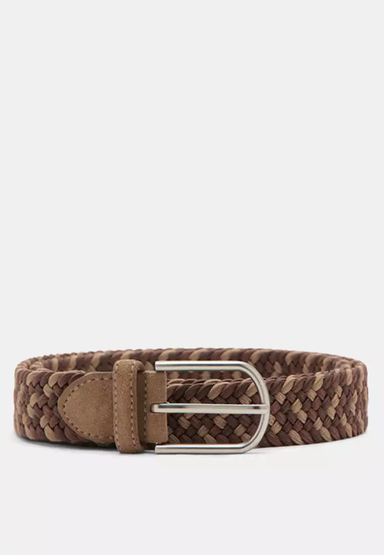 10% OFF Braided Elastic Coloured Belt