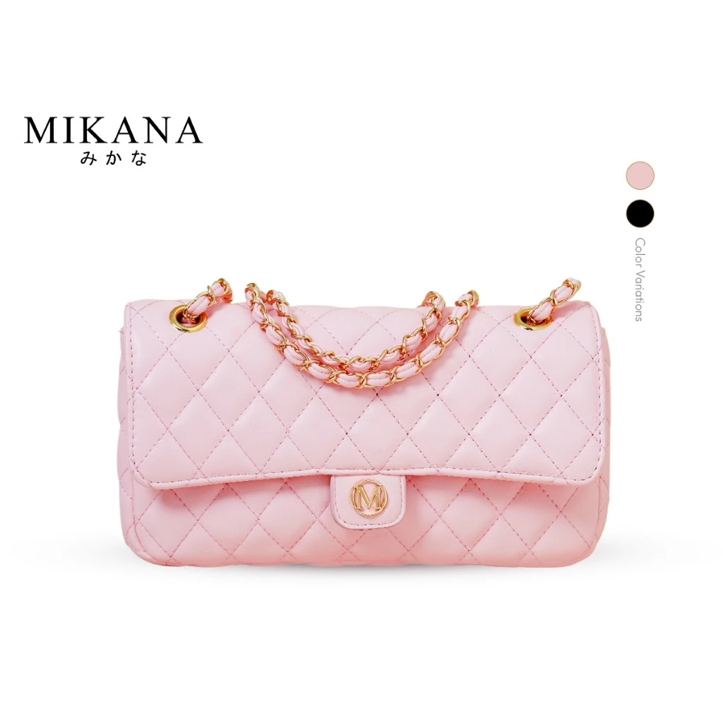 57% OFF Mikana Quillow Takamiko Leather Shoulder Bag for women sling flap bag school office quilted handbag