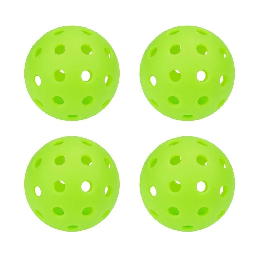 55% OFF 4/6/12pcs 40 Holes Pickleball Balls/Pickle Ball For Outdoor Courts/Training Pickleball Ball