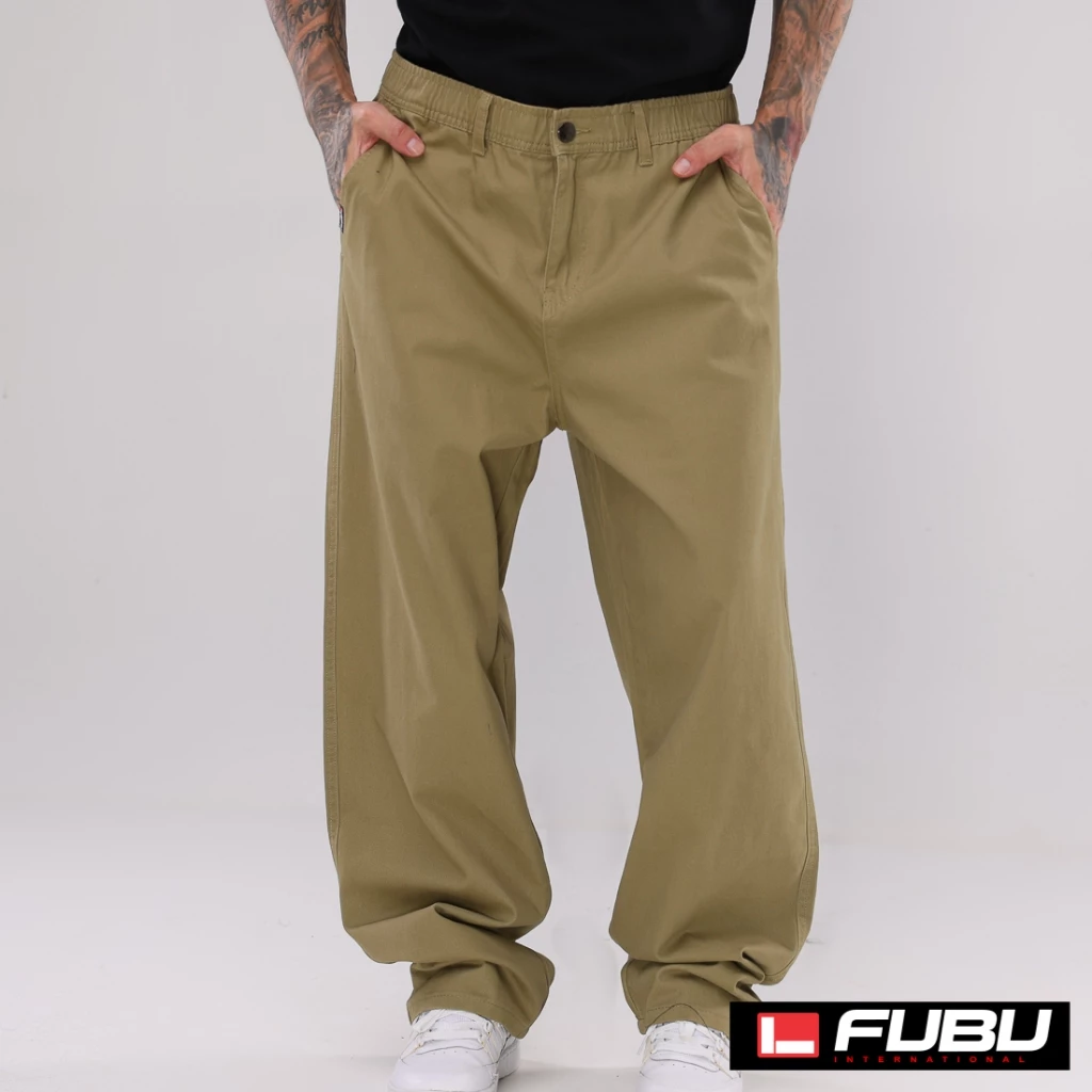 65% OFF Fubu Wide Straight Colored FSB35-0003 [Pants for men]