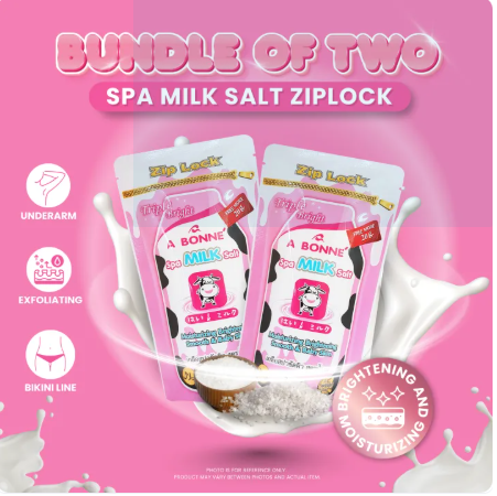 15% OFF 【Bundle of Two Spa Salt】 A Bonne Spa Milk Salt Scrub